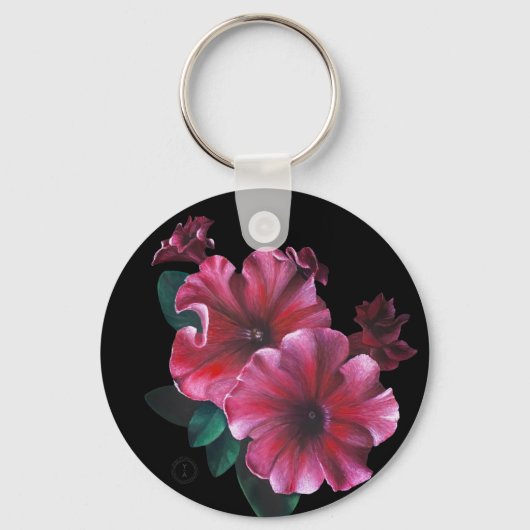Sleutelhanger Petunia Bloem (Voorkant)
