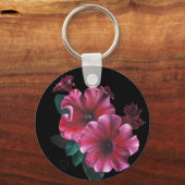 Sleutelhanger Petunia Bloem (Achterkant)
