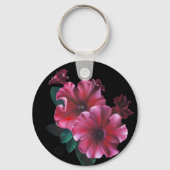 Sleutelhanger Petunia Bloem (Achterkant)