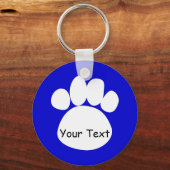 Sleutelhanger pit blauw (Voorkant)