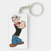 Sleutelhanger Popeye (achterkant)