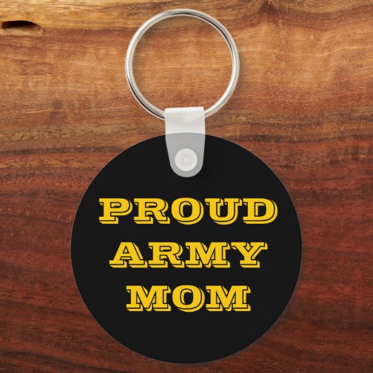 Sleutelhanger Proud Army Mam (Voorkant)