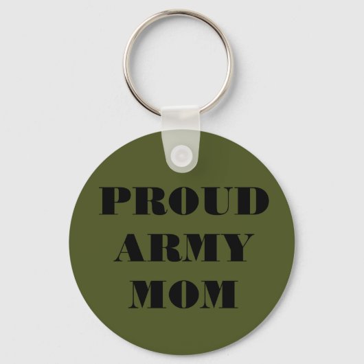 Sleutelhanger Proud Army Mam (Voorkant)