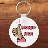 sleutelhanger "Proud Lola" (Voorkant)