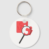 Sleutelhanger puzzelstukjes (Voorkant)