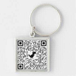 Sleutelhanger QRCODE naar Rickroll