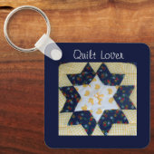 Sleutelhanger - Quiltliefhebber (Voorkant)