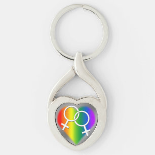 Sleutelhanger Rainbow Love Sleutelhanger,  Gay Pri