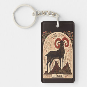 Sleutelhanger Ram Hemelse Zodiac Art
