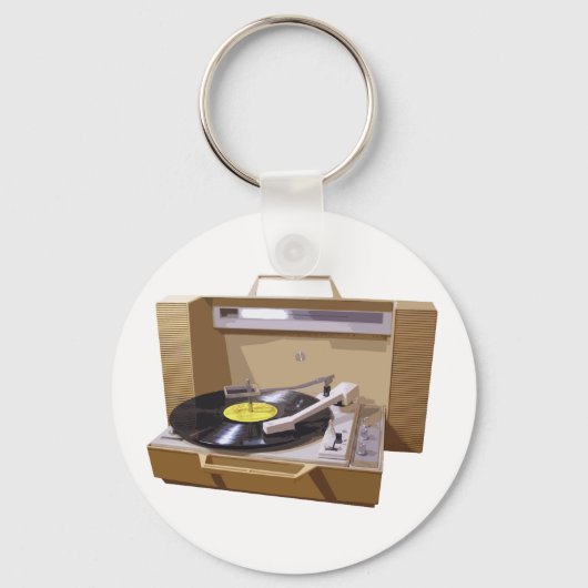 Sleutelhanger Record Player (Voorkant)