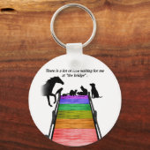 Sleutelhanger regenboogbrug (Voorkant)
