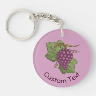 Sleutelhanger rode druiven
