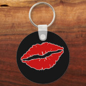 Sleutelhanger rode lips (Voorkant)