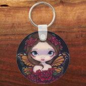 sleutelhanger "Roos Fairy" (Voorkant)
