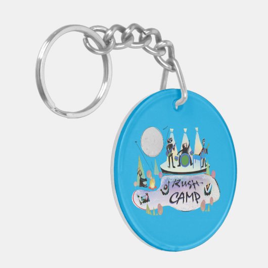 sleutelhanger RushCamp! (Voorkant Links)
