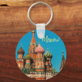 Sleutelhanger Rusland op het Rode Plein van de Mos (Voorkant)