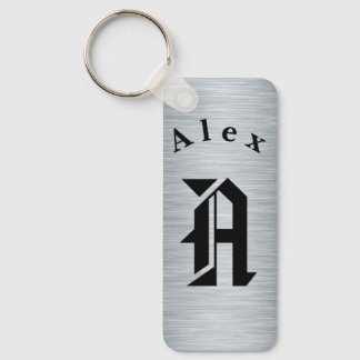 Sleutelhanger RVS Monogram met Foto