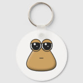 Sleutelhanger - Sad Baby Pou (Voorkant)