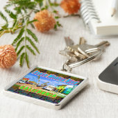 sleutelhanger "Santa Monica Blvd 2" (Zijkant)