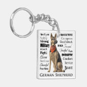 Sleutelhanger Shepherd Traits (Voorkant Links)