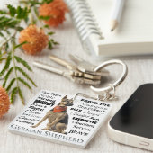 Sleutelhanger Shepherd Traits (Voorkant Rechts)