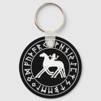Sleutelhanger sleipnir op blk