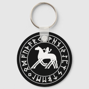 Sleutelhanger sleipnir op blk