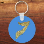 Sleutelhanger Somalische kaart (Voorkant)