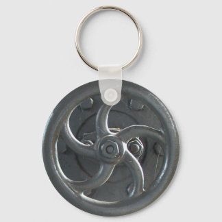 Sleutelhanger stoommotor Drukverstelwiel