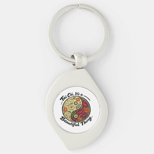 Sleutelhanger-Tai Chi is Mooi Sleutelhanger (Voorkant)