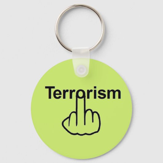 Sleutelhanger Terrorisme Flip (Voorkant)
