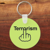 Sleutelhanger Terrorisme Flip (Voorkant)