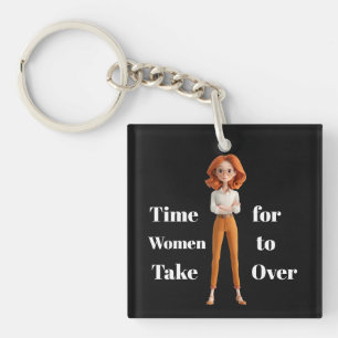 Sleutelhanger Tijd Voor Vrouwen