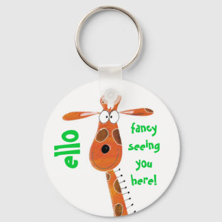Sleutelhanger / toetsenbord... Funky Giraffe