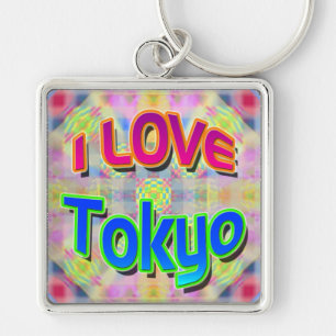 Sleutelhanger Tokyo Festival 3 "I LOVE Tokyo"