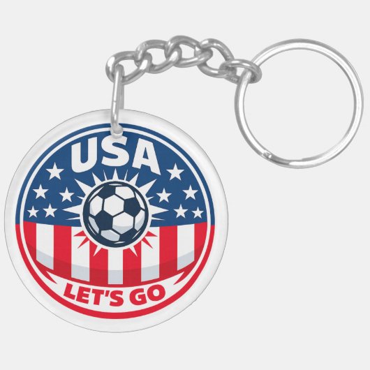 Sleutelhanger USA 2026 (Achterkant Rechts)