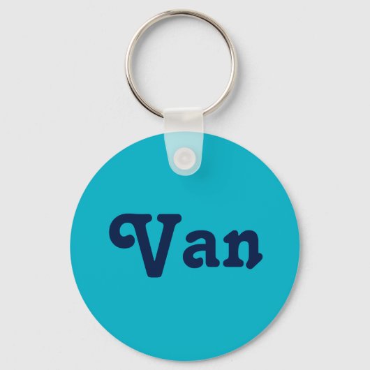 Sleutelhanger Van (Voorkant)