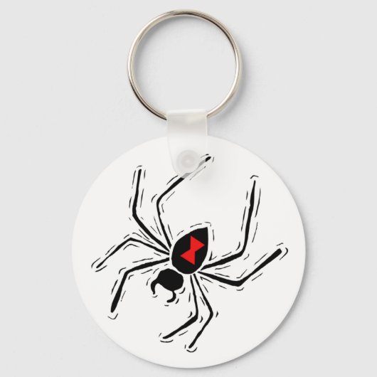 Sleutelhanger van Black Widow Spider (Voorkant)