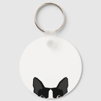 Sleutelhanger van Boston Terrier