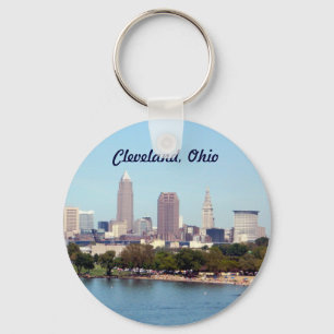 Sleutelhanger van Cleveland Ohio (Lake Uitzicht)