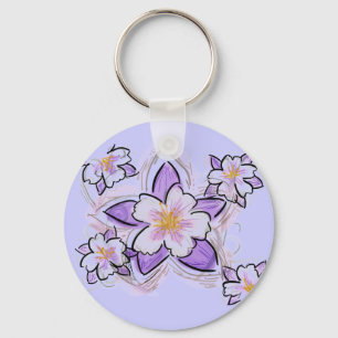 Sleutelhanger van Columbinebloem