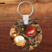 Sleutelhanger van conker en Hoesje (Voorkant)