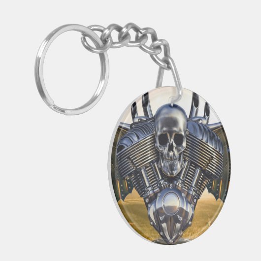 Sleutelhanger van de Anarchy Circle (Voorkant Links)