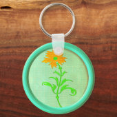 sleutelhanger van de borduurknop voor het naaien (Voorkant)