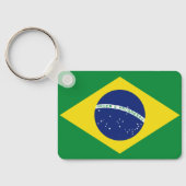 Sleutelhanger van de Braziliaanse vlag. Bestel pro (Achterkant)