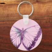 Sleutelhanger van de Button van de vlinder (Voorkant)