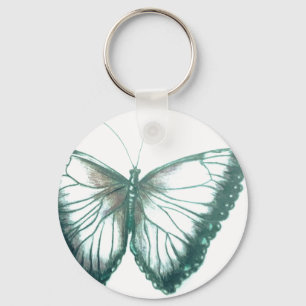 Sleutelhanger van de Button van de vlinder