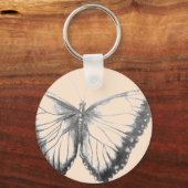 Sleutelhanger van de Button van de vlinder (Voorkant)