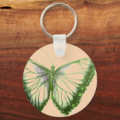 Sleutelhanger van de Button van de vlinder (Voorkant)