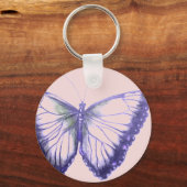Sleutelhanger van de Button van de vlinder (Voorkant)